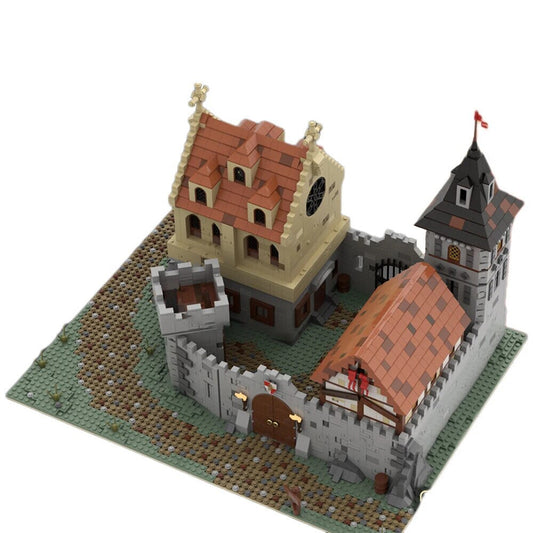 Medieval Castle Building Kit | LEGO-Compatible MOC - 1