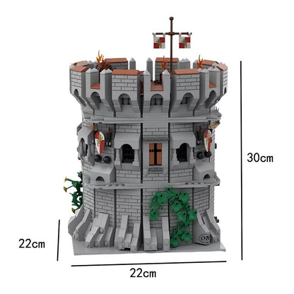 Medieval Castle Defense Tower MOC Building Kit - 2