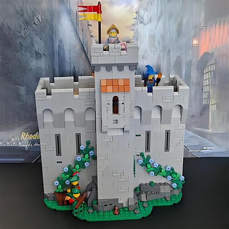 Medieval Castle Defense Tower MOC Fortified Wall Building Kit - 4