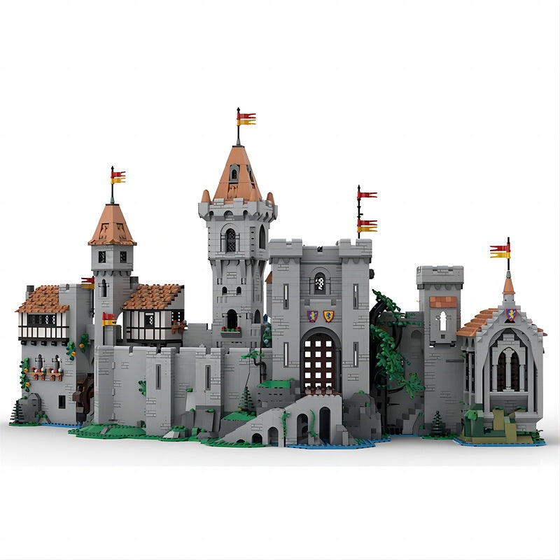 Medieval Castle Tower Expansion MOC Architecture Building Kit - 1