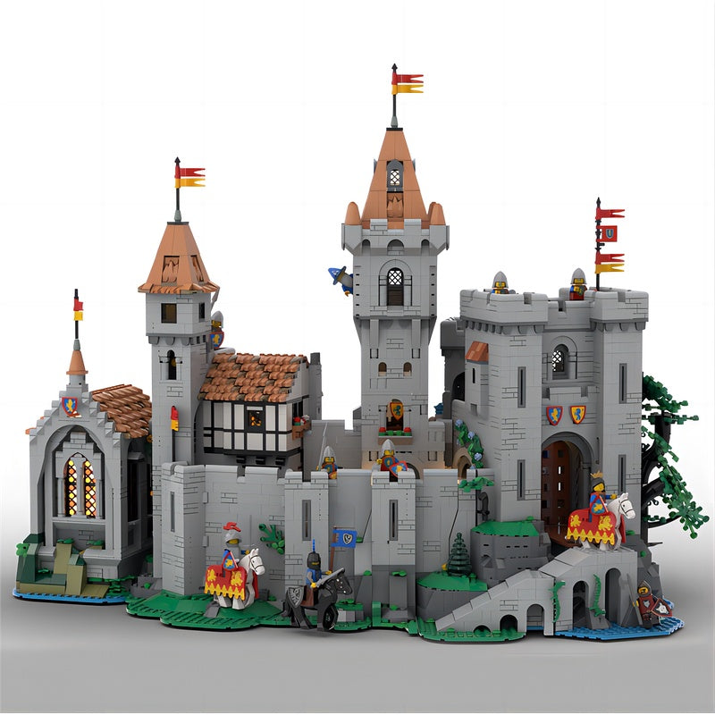 Medieval Castle Tower Expansion MOC Architecture Building Kit - 3