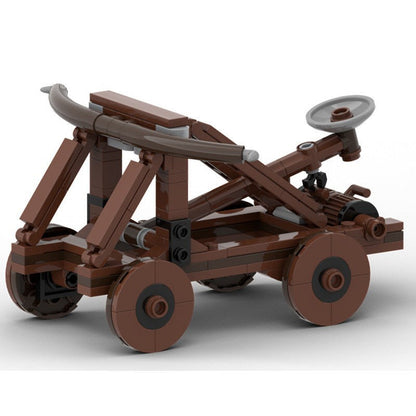 Medieval Catapult MOC Building Kit | Historic Siege Engineering Model - 5