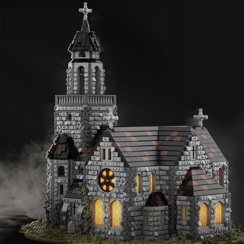 Medieval Cathedral MOC Building Kit | Historic Architecture Model - 5