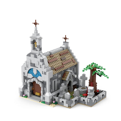 medieval chapel building set | moc-155491 - 1
