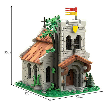 Medieval Church for Castle Village MOC Building Kit - 2