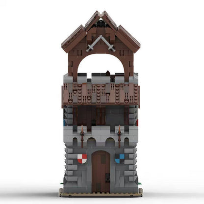 Medieval City Guard Tower Modular MOC Building Kit - 5