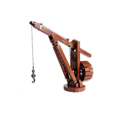 medieval crane building set | moc-152771 - 1