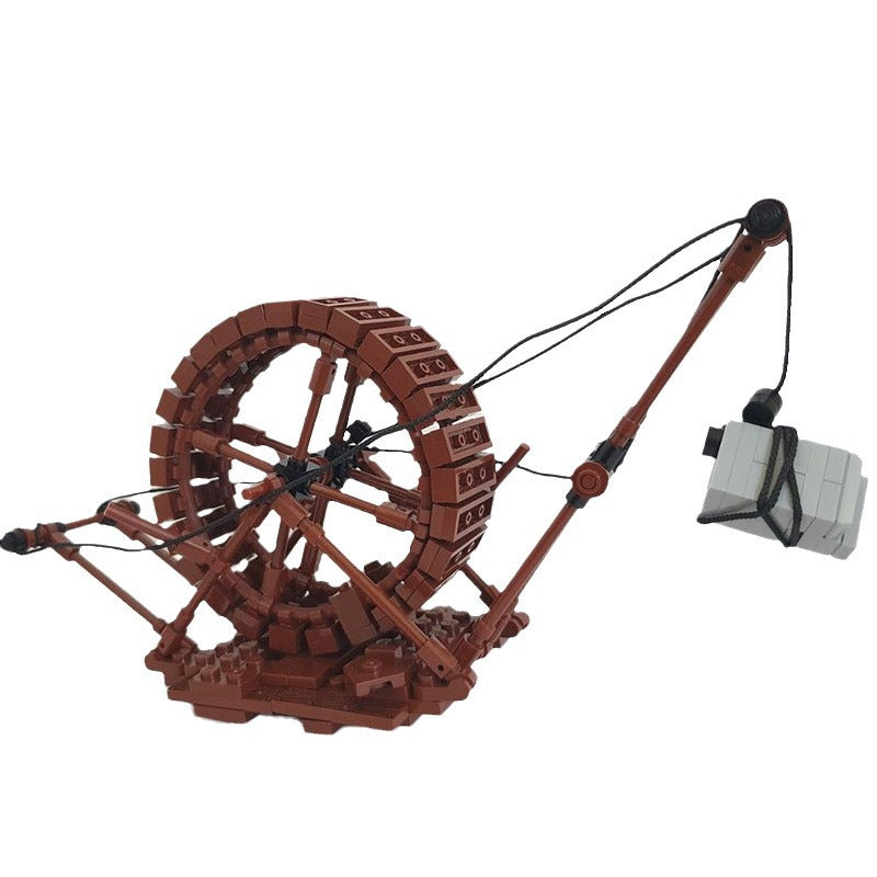 medieval crane building set | moc-60499 - 3