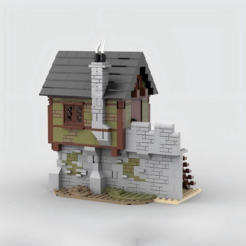 Medieval Dark Eagle Knight Castle Building Kit | LEGO-Compatible MOC - 4