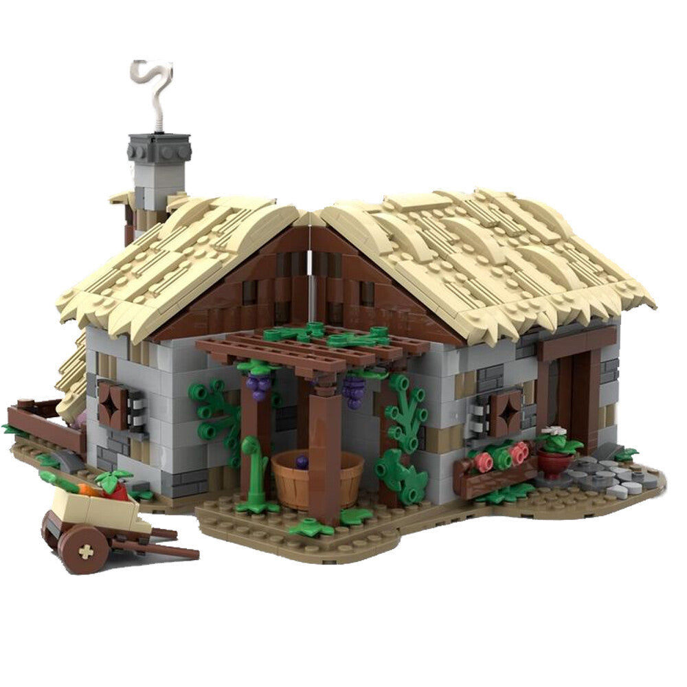 medieval farm house building kit | moc-137856 - 2
