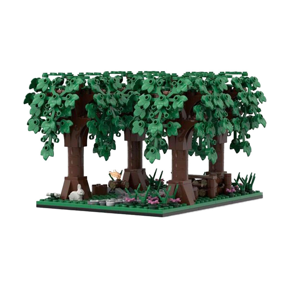 medieval forest building set | moc-151549 - 3
