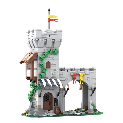 Medieval Fortified Town Gate MOC Building Kit - 1