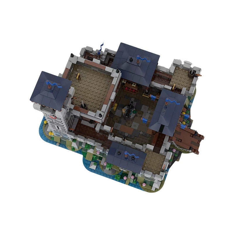 Medieval Fortress MOC Building Kit | 3028 PCS Historic Castle Architecture - 2
