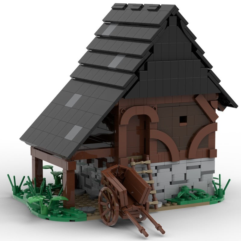 Medieval Granary Building Kit | LEGO-Compatible MOC - 1