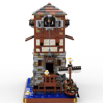 medieval lighthouse building set | moc-126224 - 3