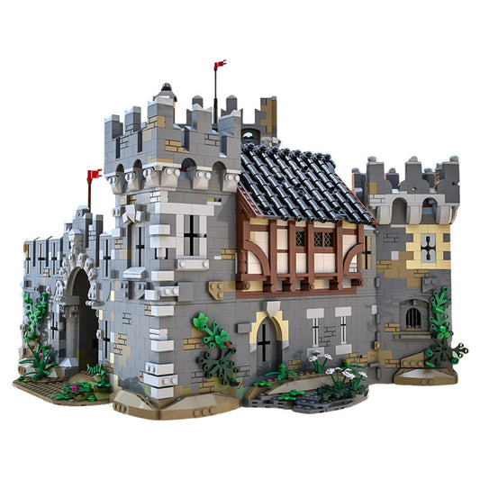 Medieval Lions' Castle Building Kit | LEGO-Compatible MOC - 1