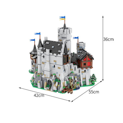 Medieval Lowenstein Castle Building Kit | LEGO-Compatible MOC - 4