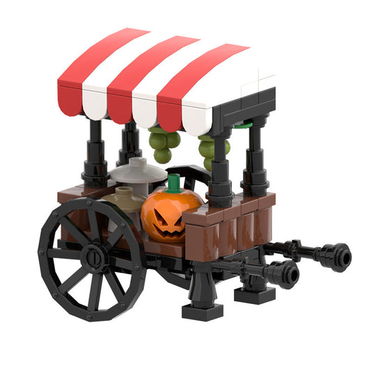 Medieval Market Stall Building Kit | LEGO-Compatible MOC - 1