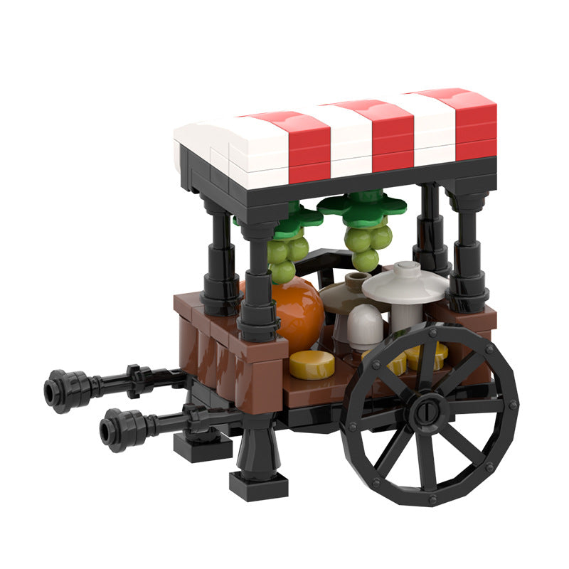 Medieval Market Stall Building Kit | LEGO-Compatible MOC - 2