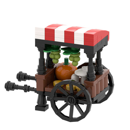Medieval Market Stall Building Kit | LEGO-Compatible MOC - 3