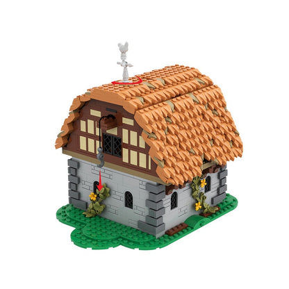 Medieval Mill Village Raid Building Kit | Compatible MOC - 3