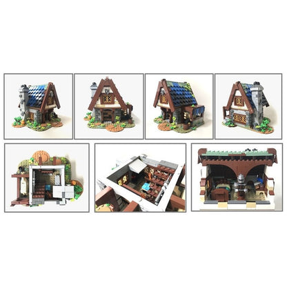 Medieval Old Knight's Cottage MOC Fantasy Village Building Kit - 5