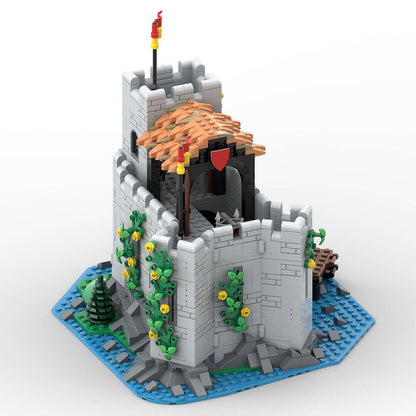 Medieval Riverside Knight Outpost MOC Building Kit - 1