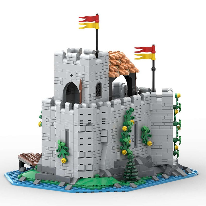 Medieval Riverside Knight Outpost MOC Building Kit - 2