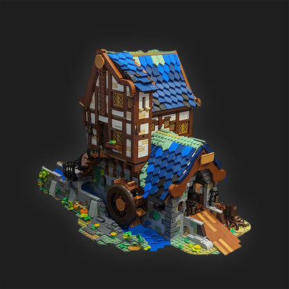 Medieval Sawmill Building Kit | LEGO-Compatible MOC - 2