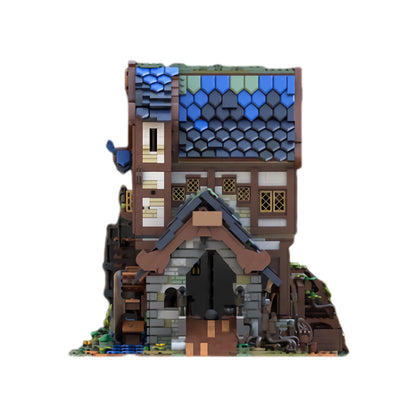 Medieval Sawmill Building Kit | LEGO-Compatible MOC - 3