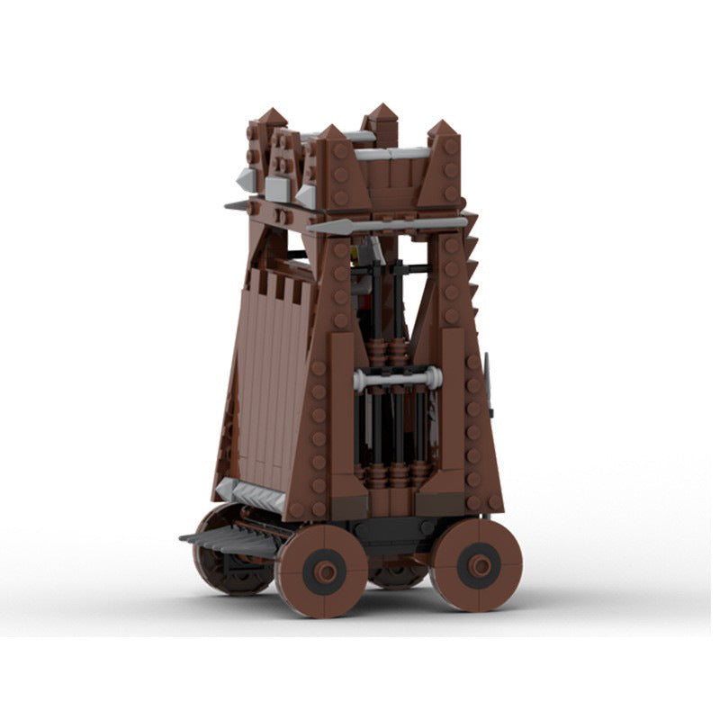 medieval siege tower building set | moc-153209 - 1