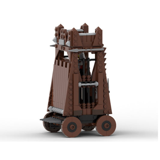 medieval siege tower building set | moc-153209 - 1