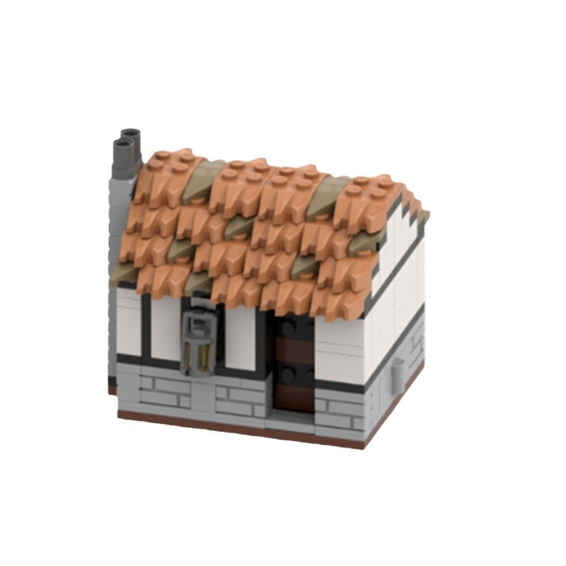 Medieval Small House Building Kit | LEGO-Compatible MOC - 4