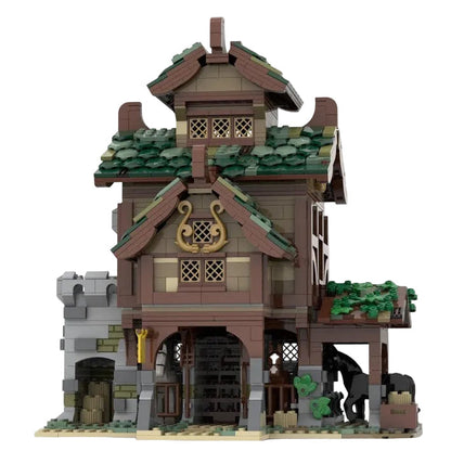 Medieval Stables MOC Building Kit | LEGO-Compatible MOC - 3