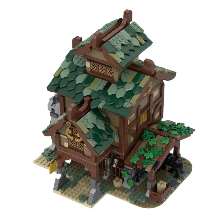 Medieval Stables MOC Building Kit | LEGO-Compatible MOC - 4