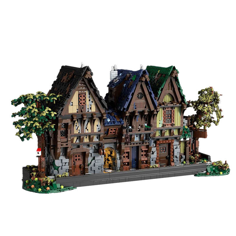 Medieval Street Fantasy Building Kit | LEGO-Compatible MOC - 1