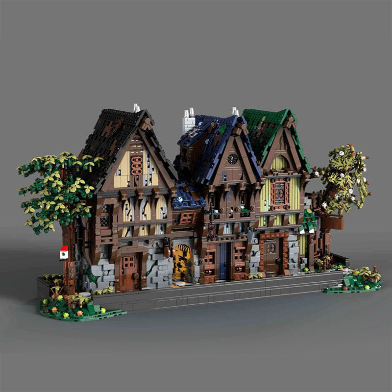 Medieval Street Fantasy Building Kit | LEGO-Compatible MOC - 2