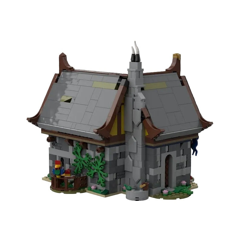 Medieval Tavern And Inn MOC Building Kit | Historic Village Architecture - 2