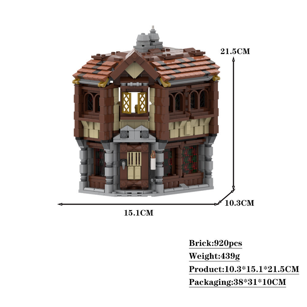Medieval Tavern Building Kit | LEGO-Compatible MOC - 3