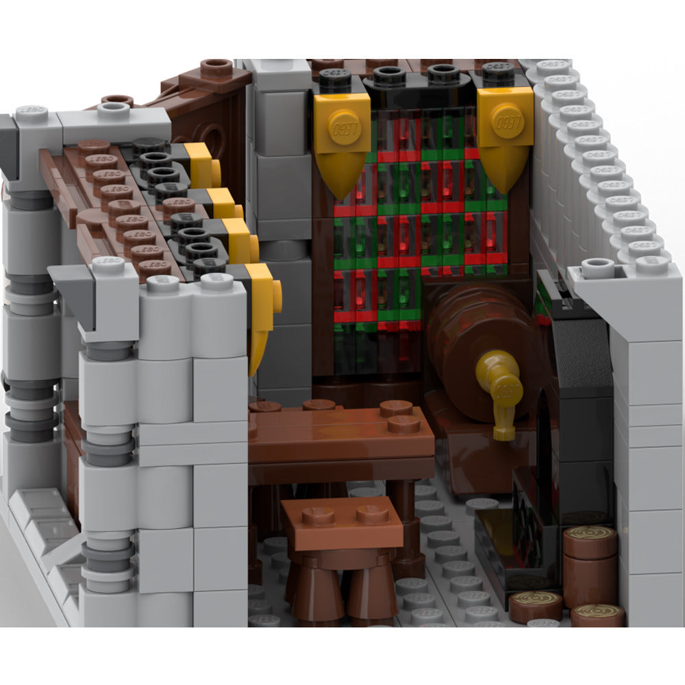 medieval tavern building set | moc-162199 - 2