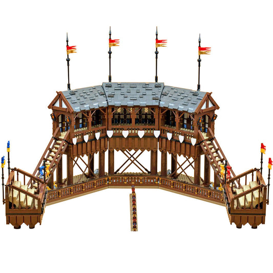 Medieval Tournament Grounds Building Kit | Compatible MOC - 1
