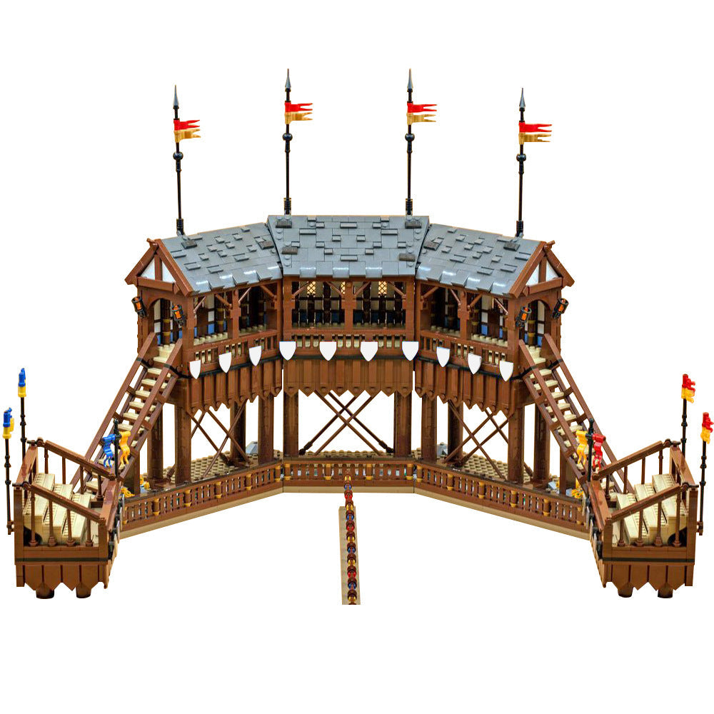 Medieval Tournament Grounds Building Kit | LEGO-Compatible MOC - 1