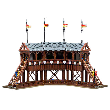 medieval tournament grounds building set | moc-152408 - 3
