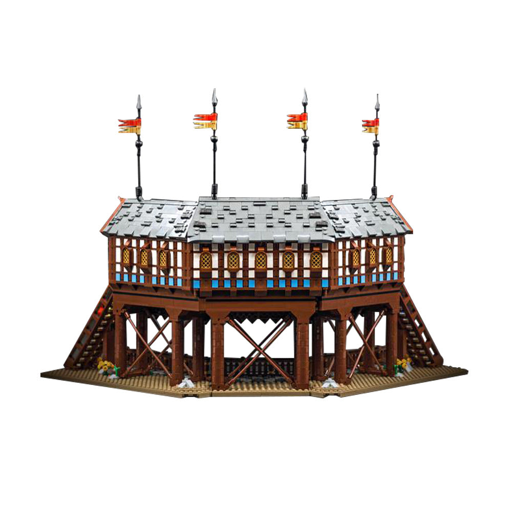 medieval tournament grounds building set | moc-152408 - 5
