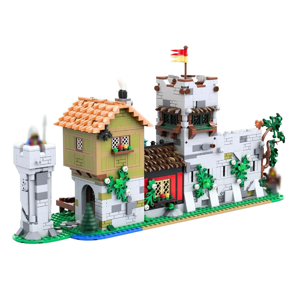 medieval town square alternate build set | moc-187250 - 3
