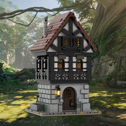 Medieval Townhouse Building Kit | LEGO-Compatible MOC - 2