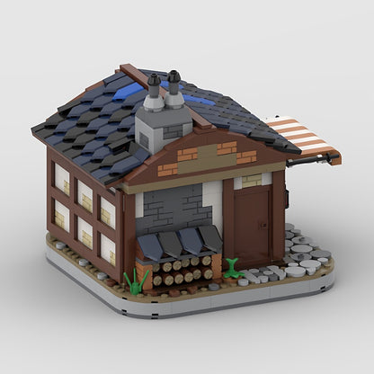 Medieval Village Bakery MOC Historic Shop Building Kit - 5
