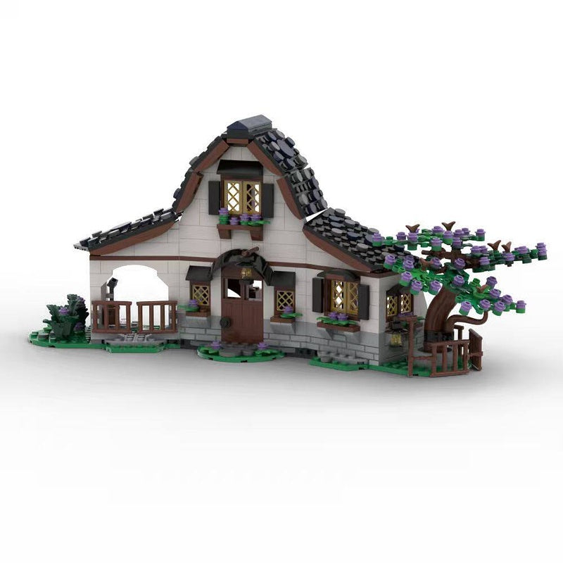 Medieval Village Stable House MOC Building Kit - 1