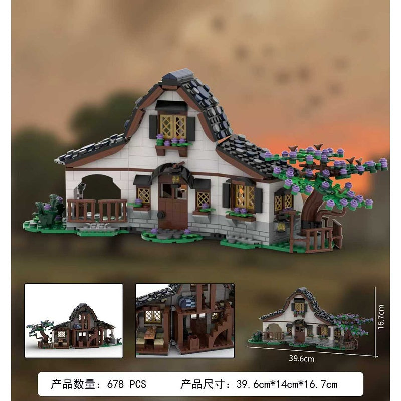 Medieval Village Stable House MOC Building Kit - 4