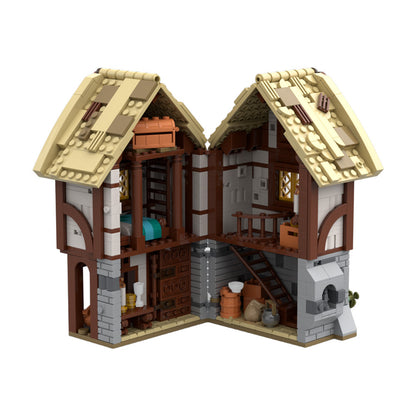 medieval warehouse building set | moc-197656 - 6
